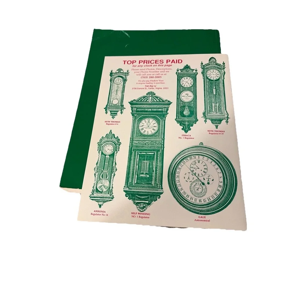 American Clocks Vol. 2 by Tran Duy Ly plus 1992 Price‎ Up-date